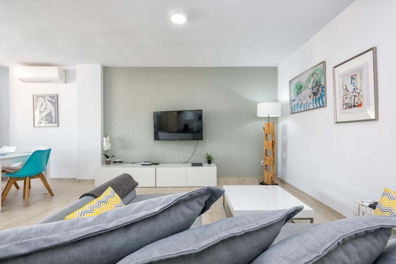 Seafront La Malagueta II Apartment Malaga Bagian luar foto