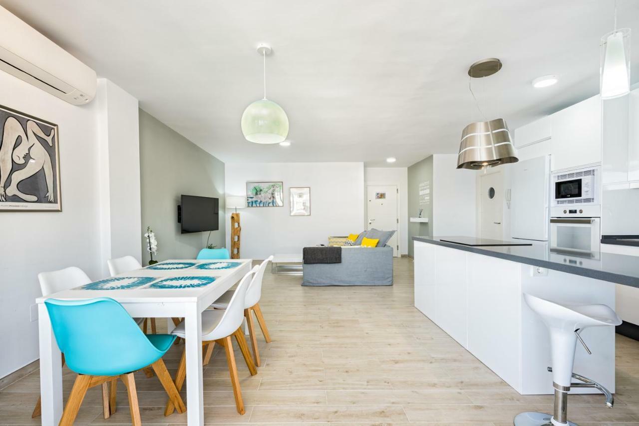 Seafront La Malagueta II Apartment Malaga Bagian luar foto