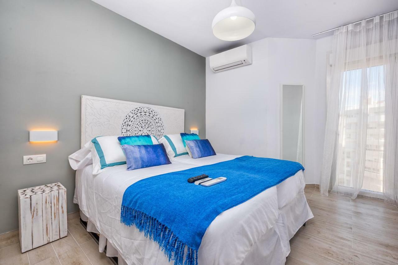 Seafront La Malagueta II Apartment Malaga Bagian luar foto