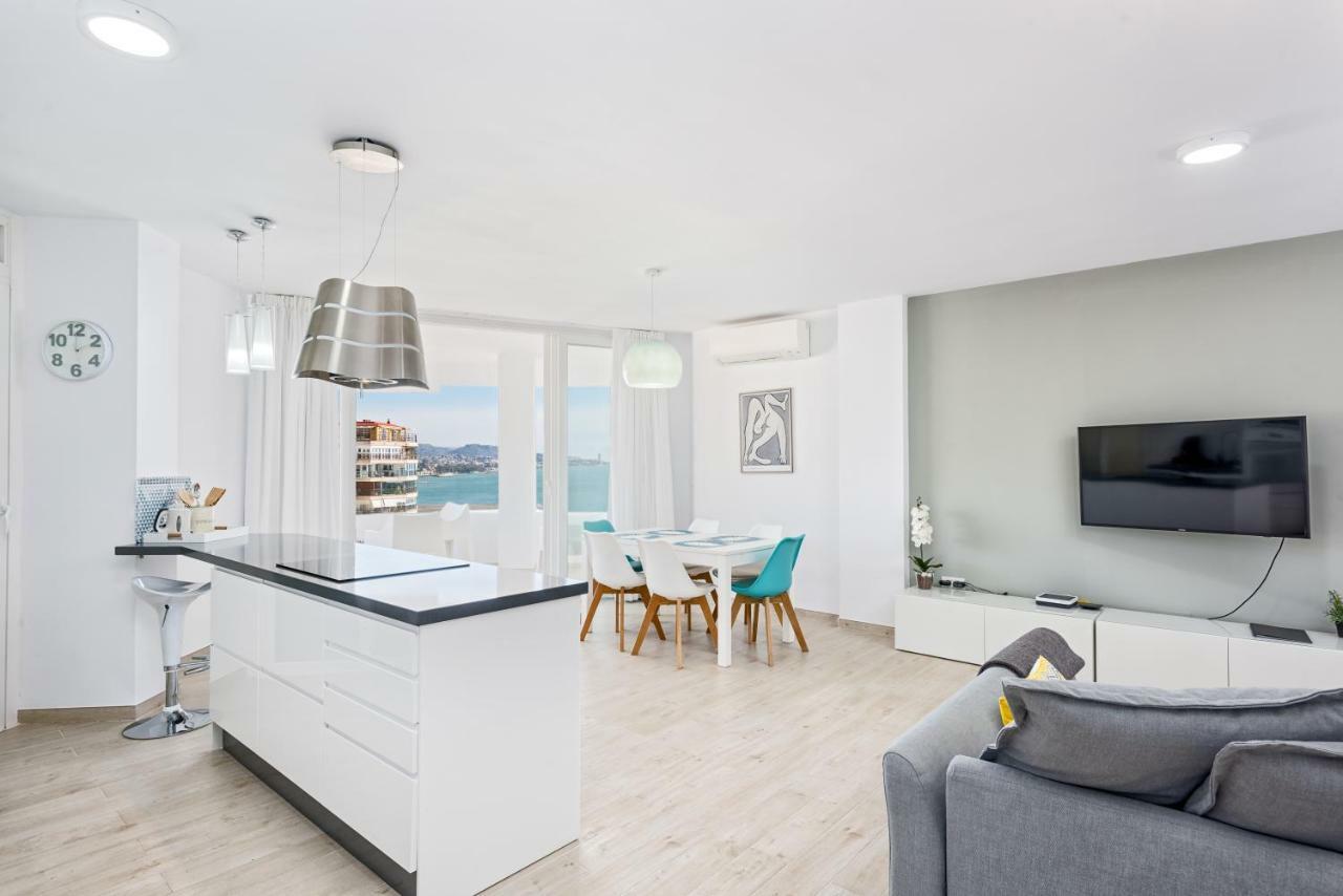Seafront La Malagueta II Apartment Malaga Bagian luar foto